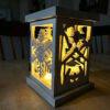Christmas 4 sided Lantern