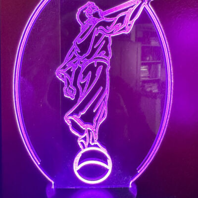 Angel Moroni LED decorative light