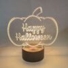 HAPPY HALLOWEEN led light up acrylic sign