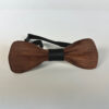 3d Carved Wooden bow tie
