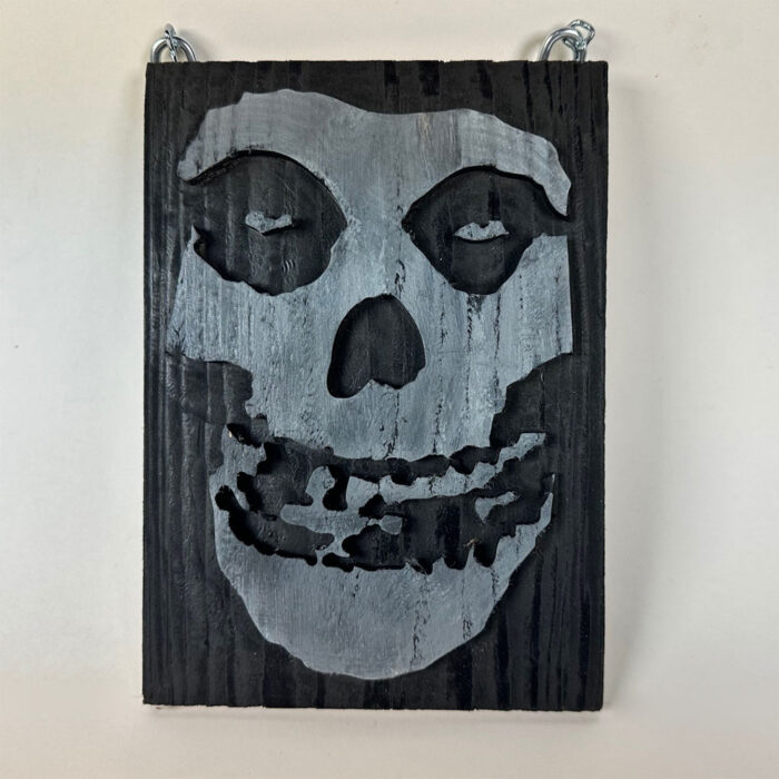 Crimson Ghost relief carving